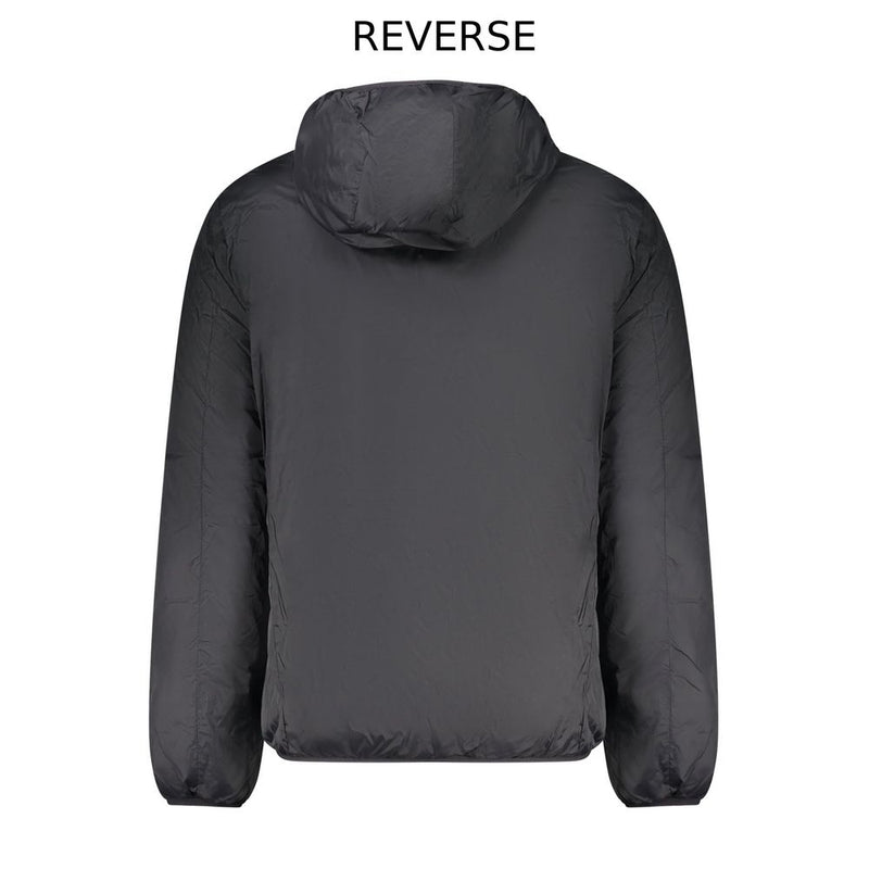 Norway 1963 Black Polyester Reversible Jacket with Hood