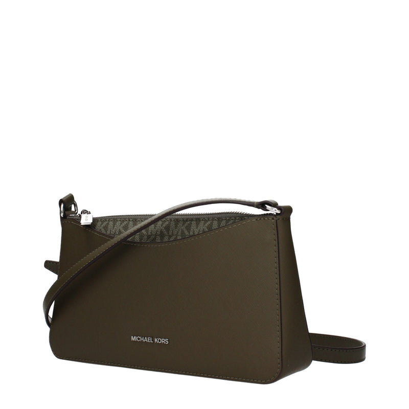 Sac à bandoulière en tissu vert Michael Kors - Élégant et Fonctionnel