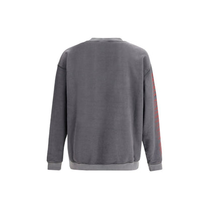 Sweat-shirt en coton gris diesel