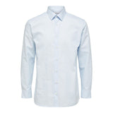 Selected SLHREGETHAN SHIRT LS CLASSIC B NOOS - Chemise en Coton Bleu