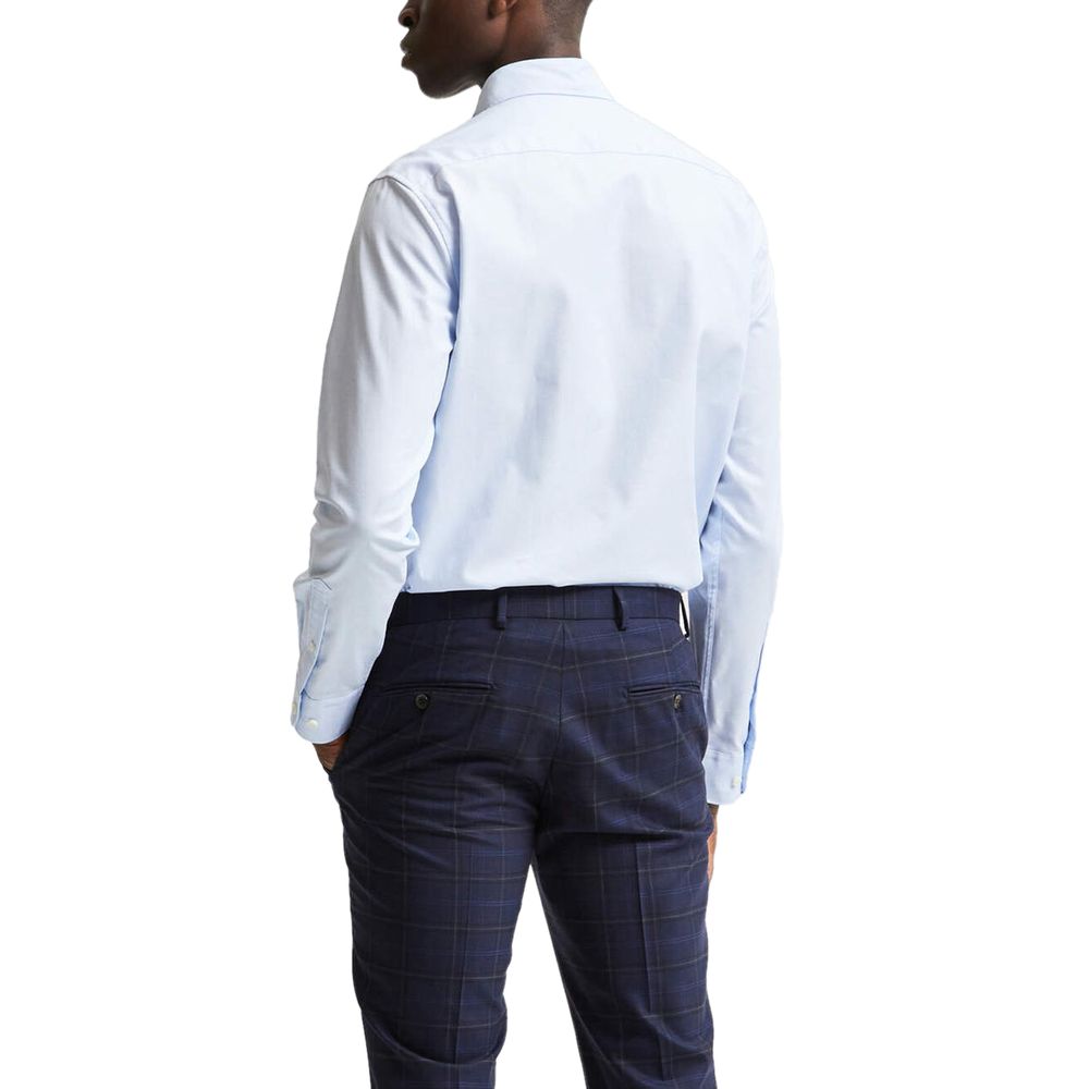 Selected SLHREGETHAN SHIRT LS CLASSIC B NOOS - Chemise en Coton Bleu