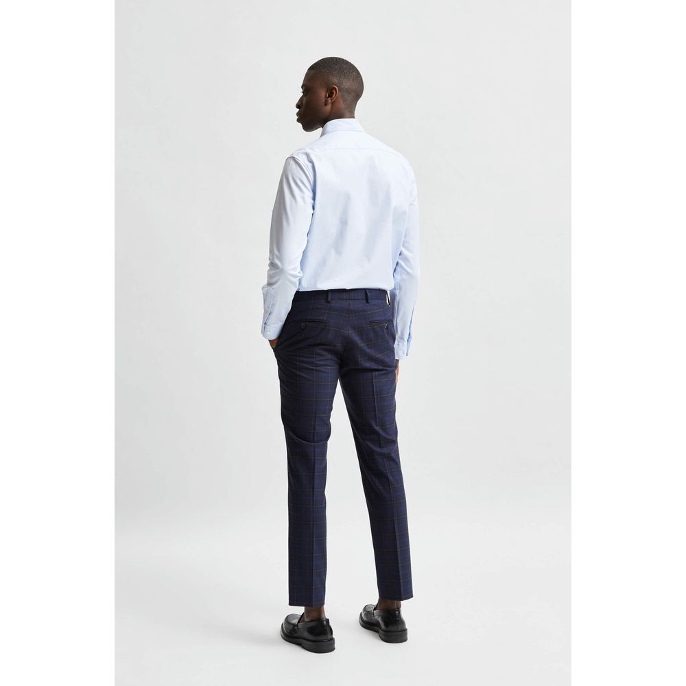 Selected SLHREGETHAN SHIRT LS CLASSIC B NOOS - Chemise en Coton Bleu
