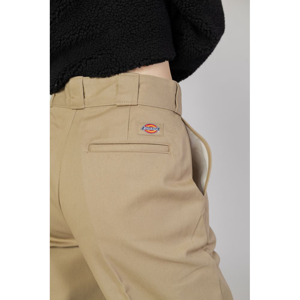 Pantalon décontracté en coton beige Dickies