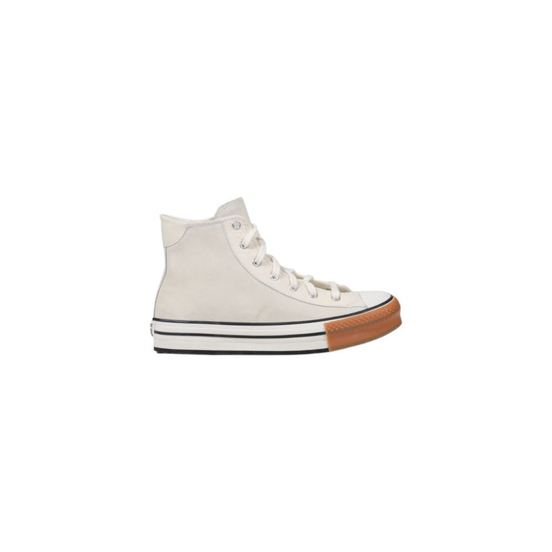 Converse Cream Leather High Top Sneakers - Chuck Taylor All Star