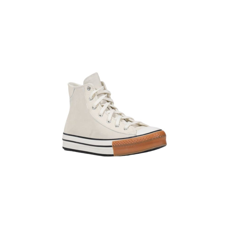 Converse Cream Leather High Top Sneakers - Chuck Taylor All Star