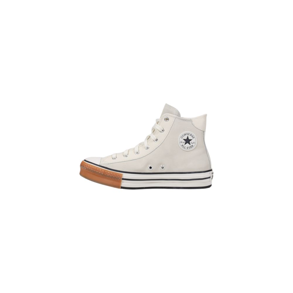 Converse Cream Leather High Top Sneakers - Chuck Taylor All Star
