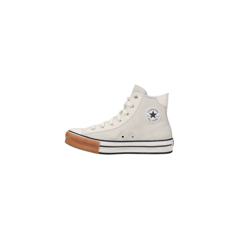 Converse Cream Leather High Top Sneakers - Chuck Taylor All Star