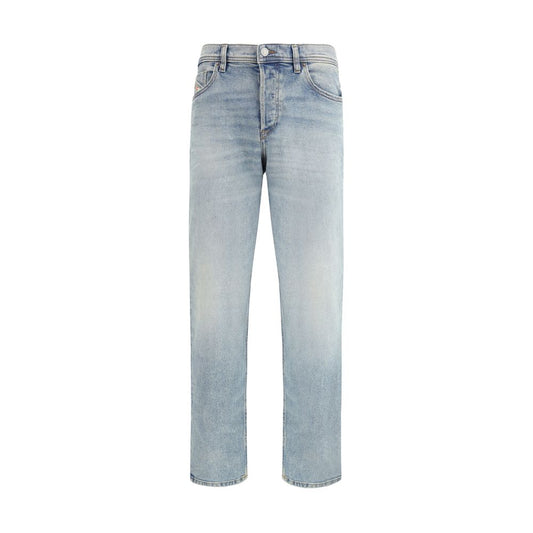 Jean fuselé en coton bleu Diesel