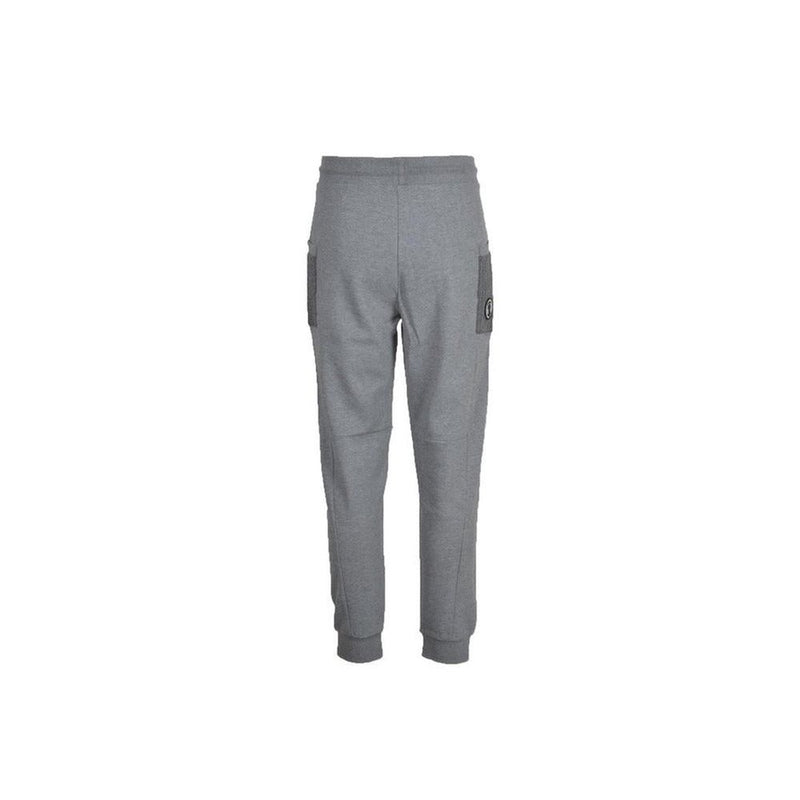 Bikkembergs Gray Cotton Joggers - Comfortable Workout Pants