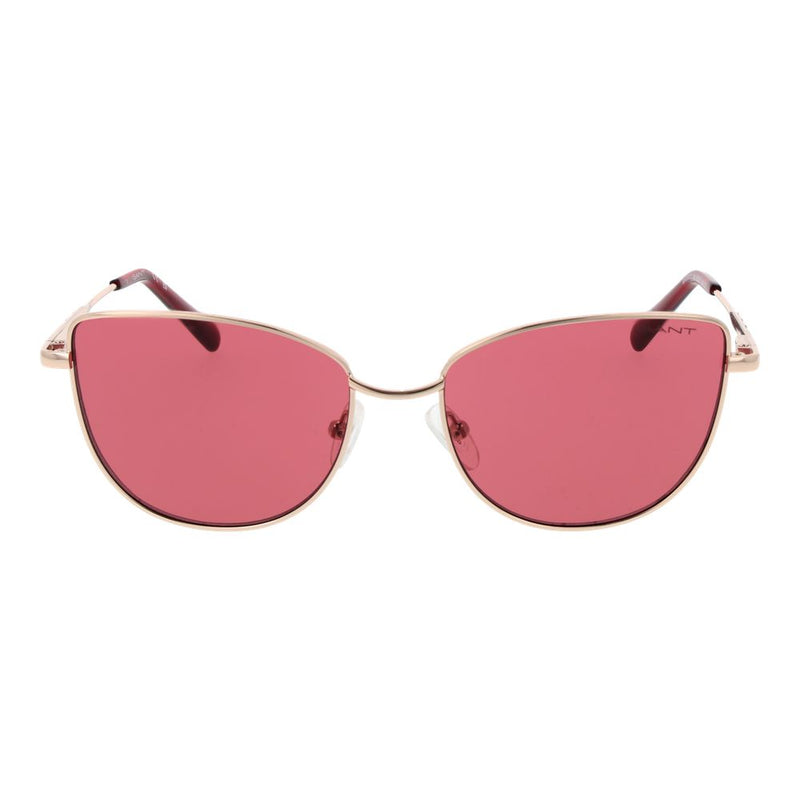 Gant Rose Gold Metal Cat Eye Sunglasses for Women