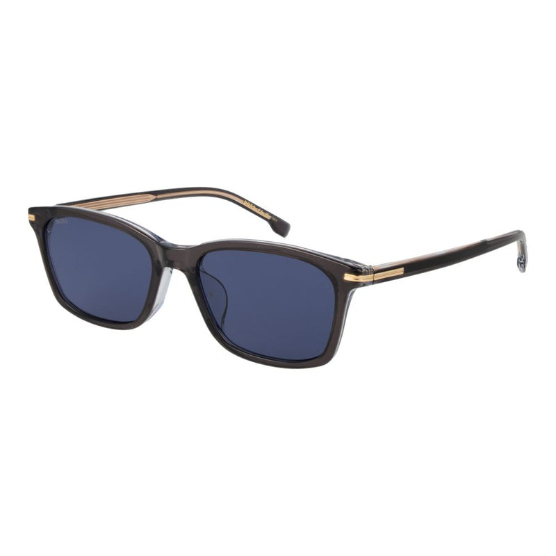 Lunettes de soleil Hugo Boss en acétate gris
