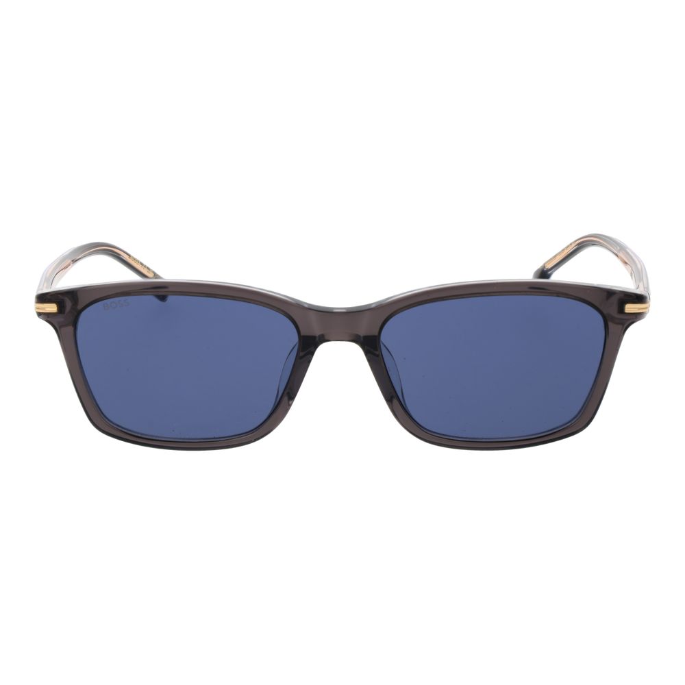 Lunettes de soleil Hugo Boss en acétate gris