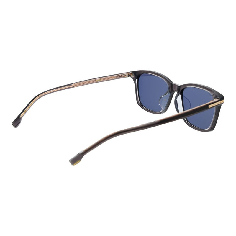 Lunettes de soleil Hugo Boss en acétate gris