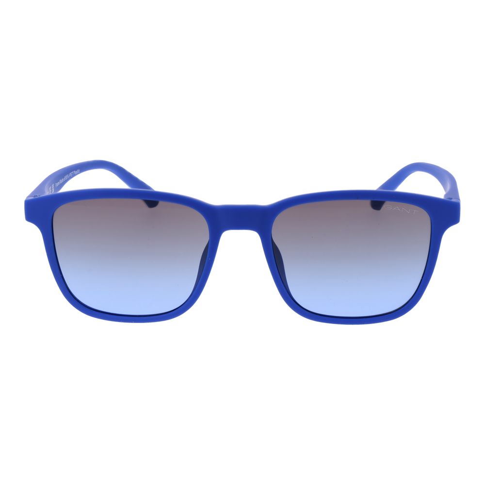 Lunettes de soleil en plastique bleu Gant