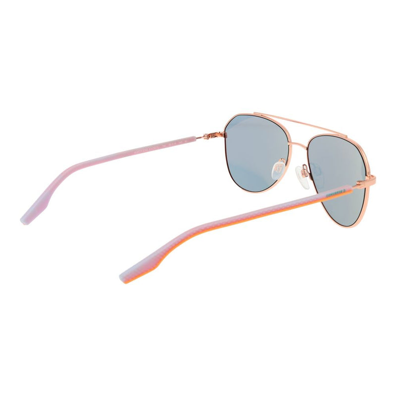 Lunettes de soleil en caoutchouc rose doré Converse - Style aviateur unisexe