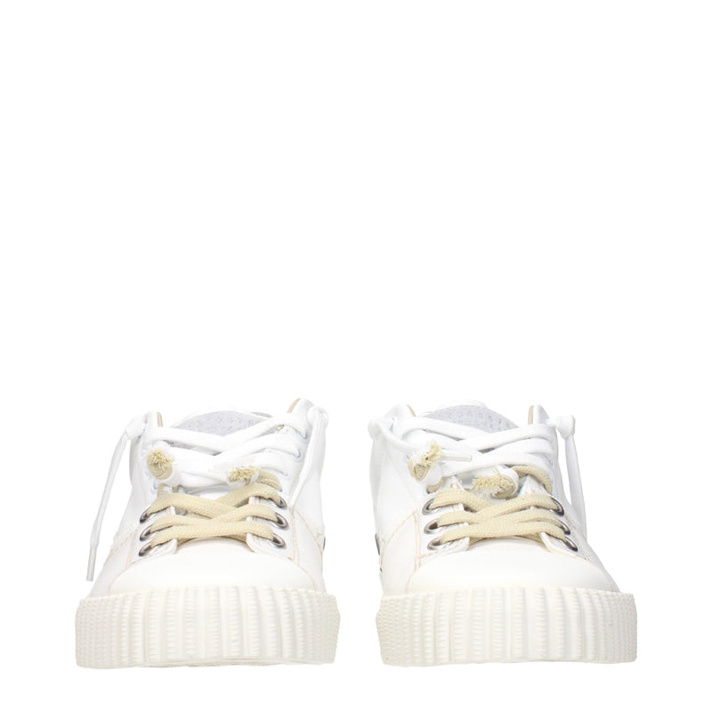 Maison Margiela White Leather Low Top Sneakers - Stylish Comfort