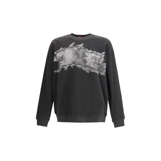 Sweat-shirt Diesel en coton noir