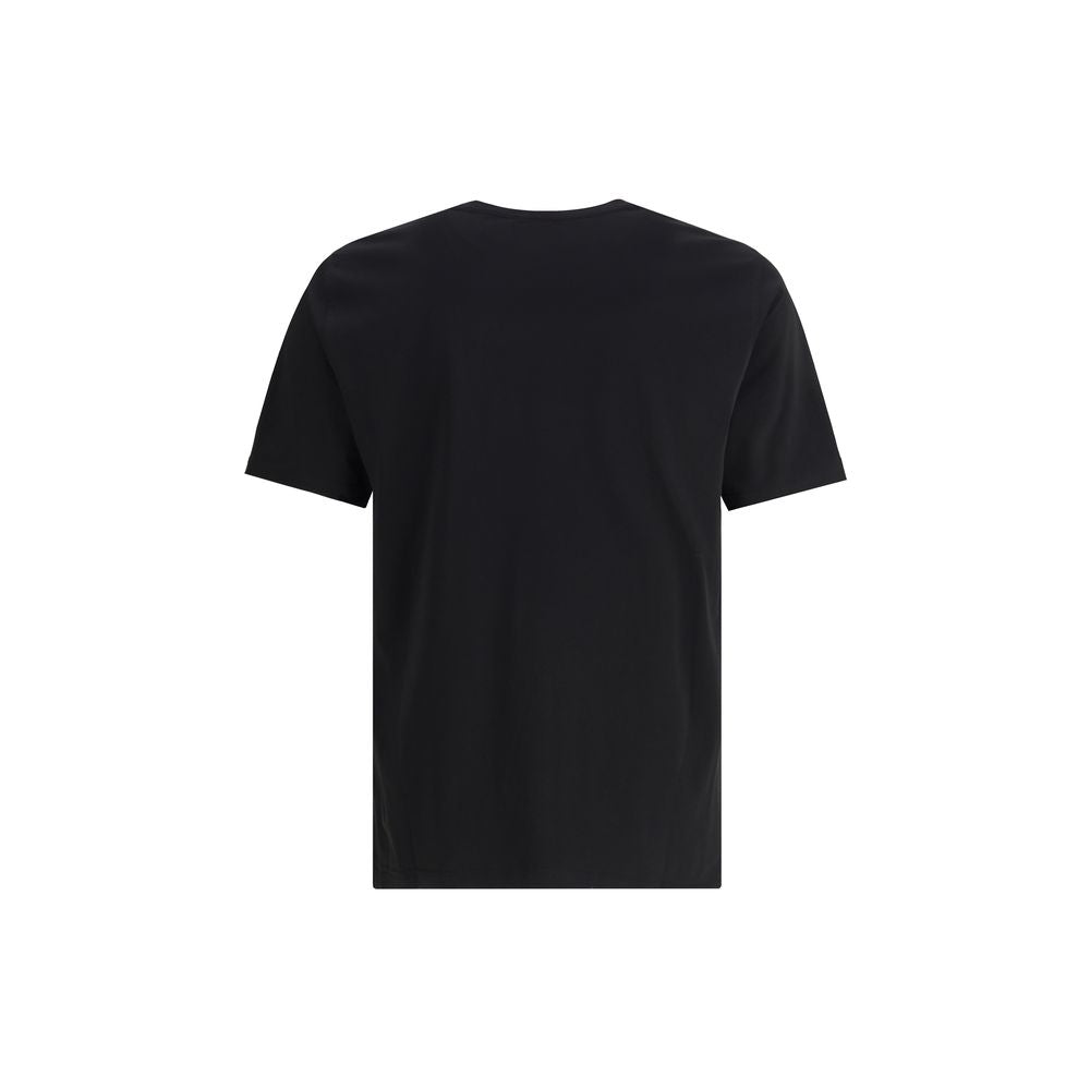 T-shirt en coton noir Diesel