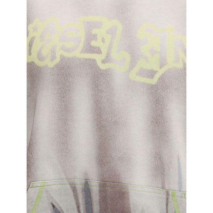 Sweat-shirt en coton gris diesel