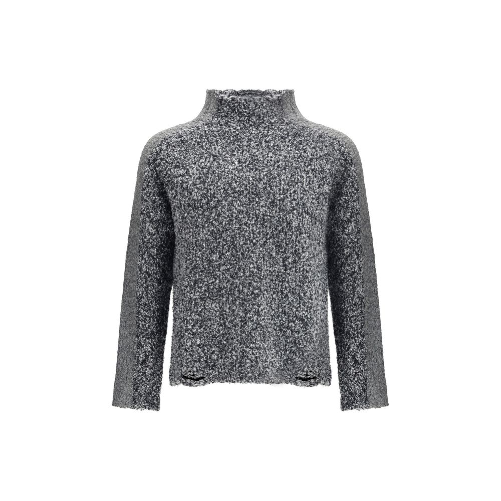 Pull en laine gris diesel