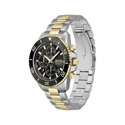 Hugo Boss Gray Stainless Steel Dress Watch