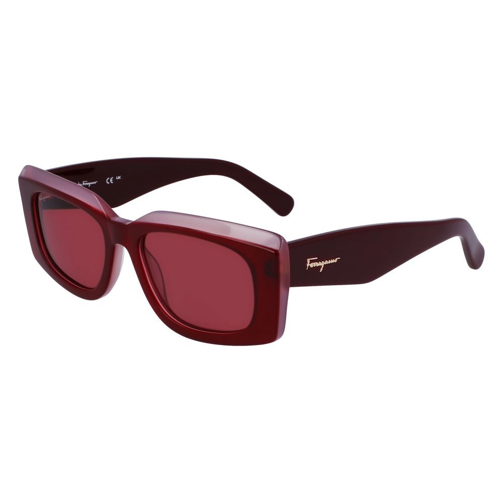 Ferragamo Multicolor Acetate Sunglasses