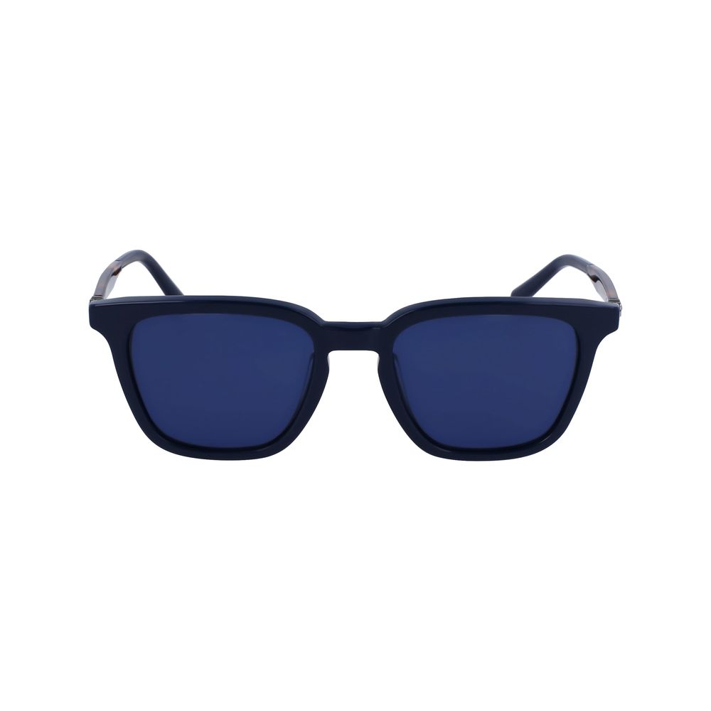 Lunettes de soleil Ferragamo en acétate bleu