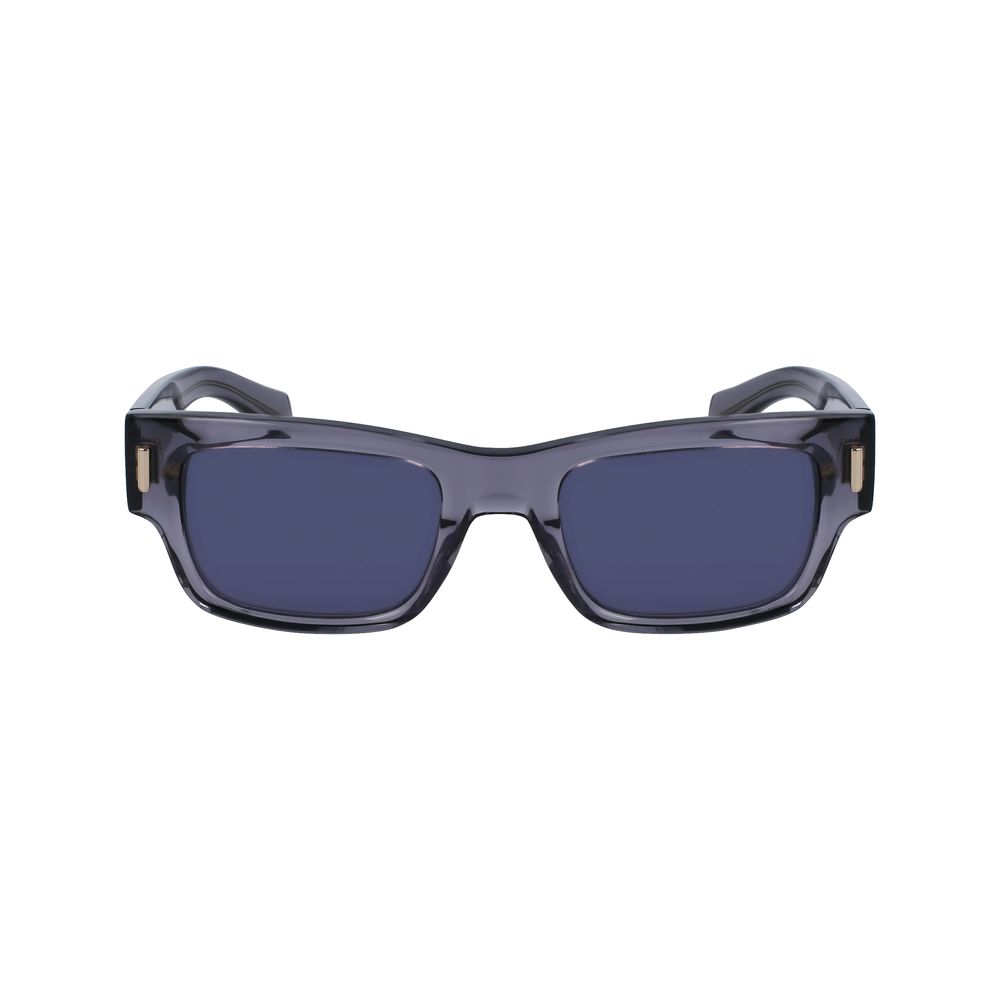 Lunettes de soleil Ferragamo en acétate gris