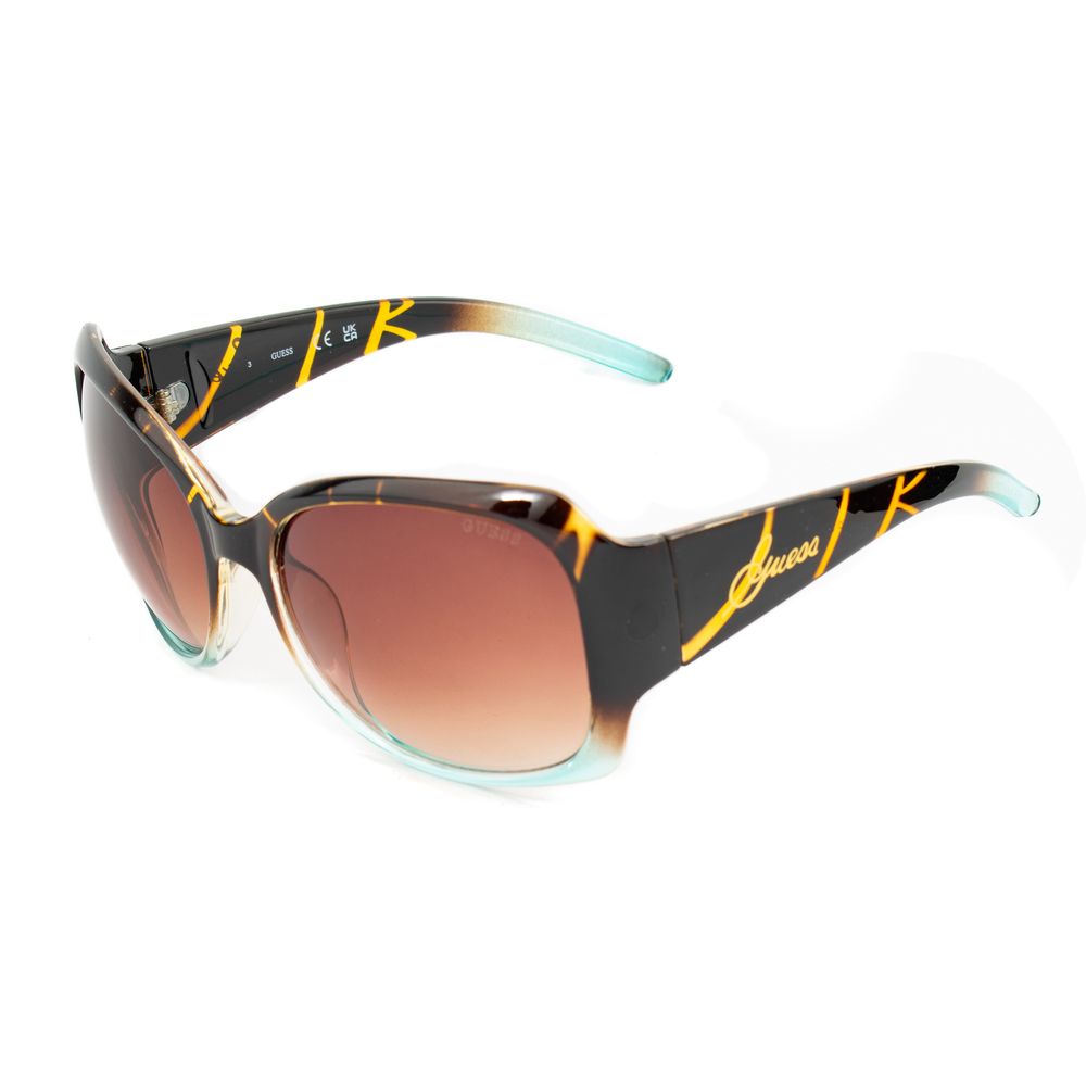 Lunettes de soleil Guess noires injectées