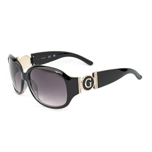 Lunettes de soleil Guess noires injectées