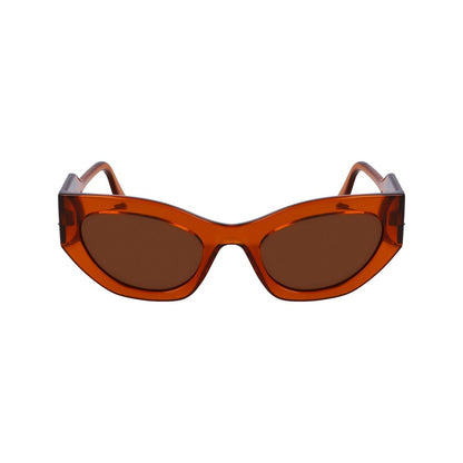 Karl Lagerfeld Yellow Injected Sunglasses
