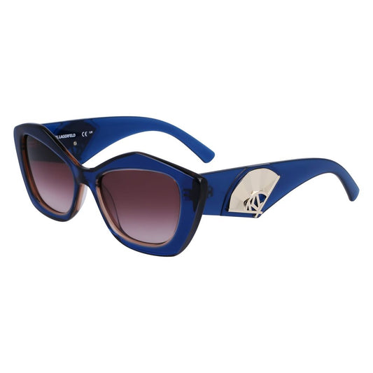 Lunettes de soleil Karl Lagerfeld KL6127S521842 en Acétate Bleu