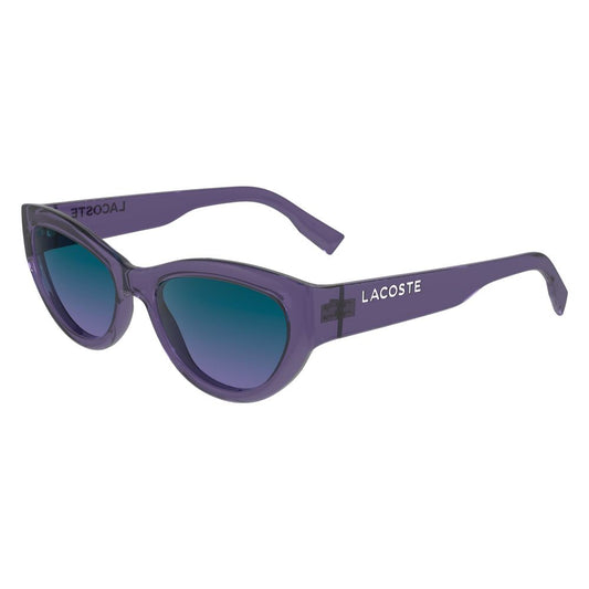 Lunettes de soleil Lacoste violettes injectées