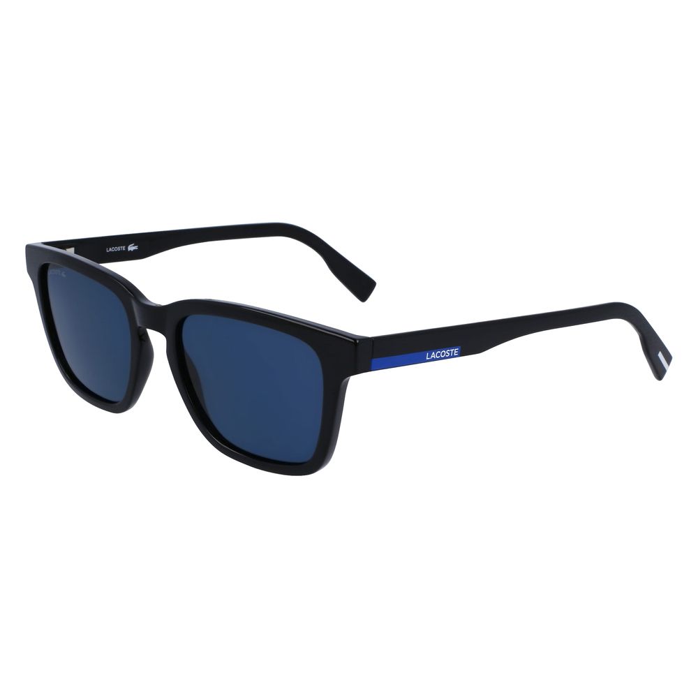 Lunettes de soleil Lacoste noires injectées