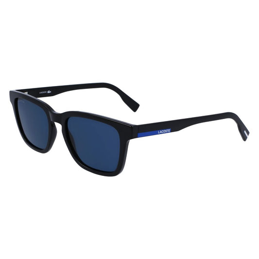 Lunettes de soleil Lacoste noires injectées