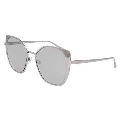 Lunettes de soleil Longchamp en métal gris