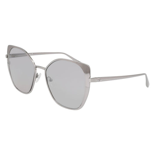 Lunettes de soleil Longchamp en métal gris