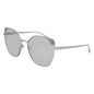 Lunettes de soleil Longchamp en métal gris