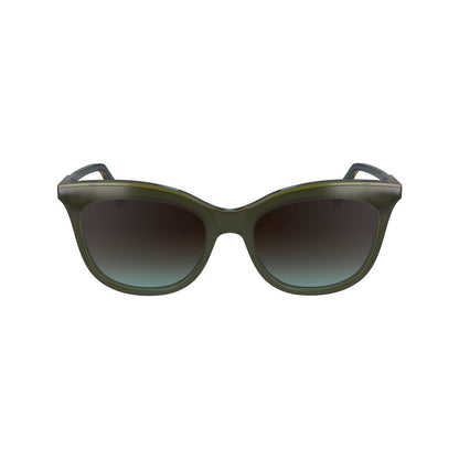 Lunettes de soleil Longchamp en acétate vert