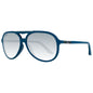 Lunettes de soleil Longines en plastique bleu