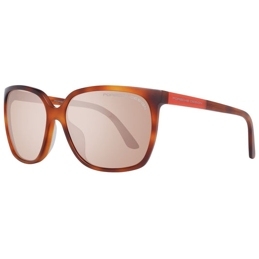 Porsche Design Brown Acetate Sunglasses P8589-60E