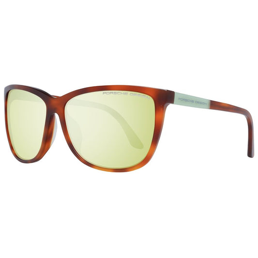Porsche Design Brown Acetate Sunglasses P8590-61B