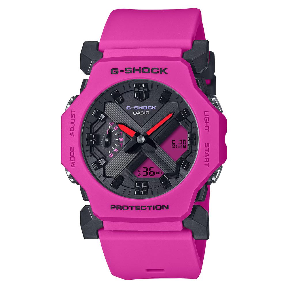 Montre de sport Casio en résine multicolore