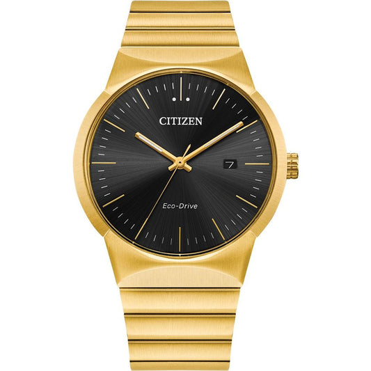 Montre habillée Citizen en acier inoxydable doré