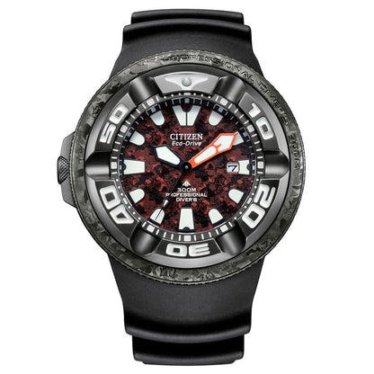 Montre de sport Citizen en caoutchouc noir
