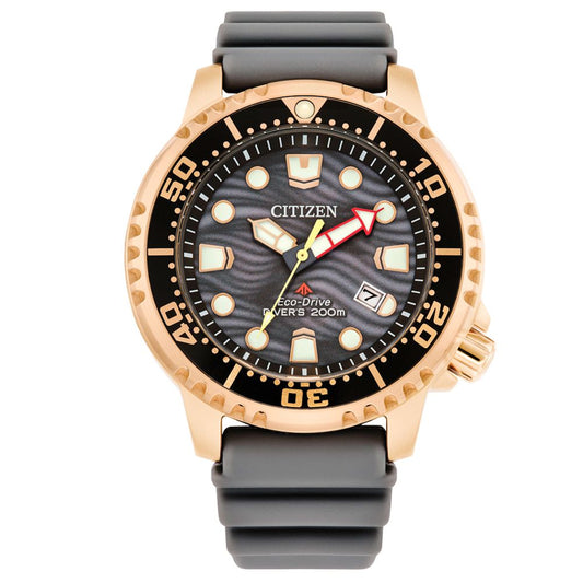 Montre de sport Citizen en caoutchouc noir