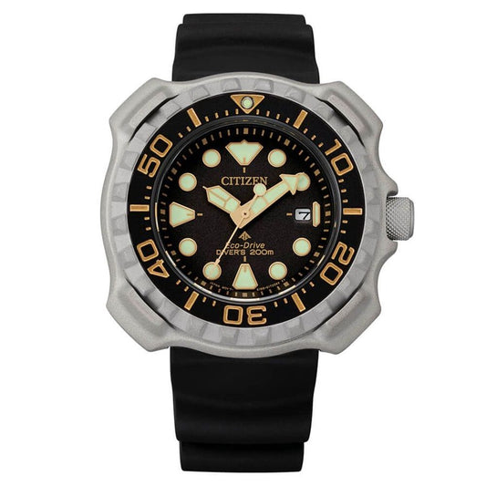 Montre de sport Citizen en caoutchouc noir