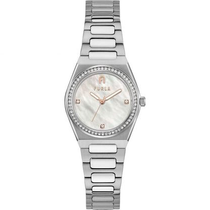 Furla Gray Stainless Steel Dress Watch