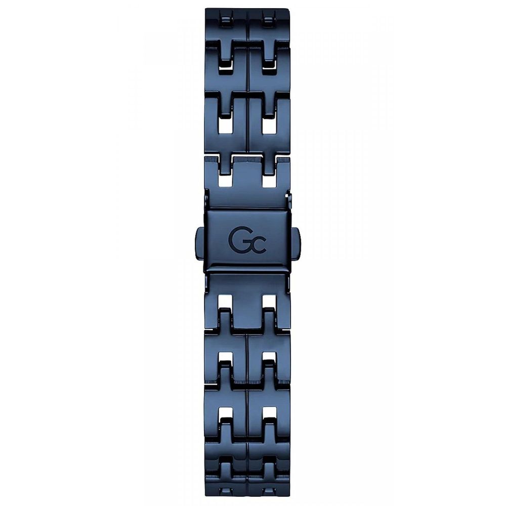 Montre habillée GC en acier inoxydable bleu