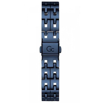 Montre habillée GC en acier inoxydable bleu